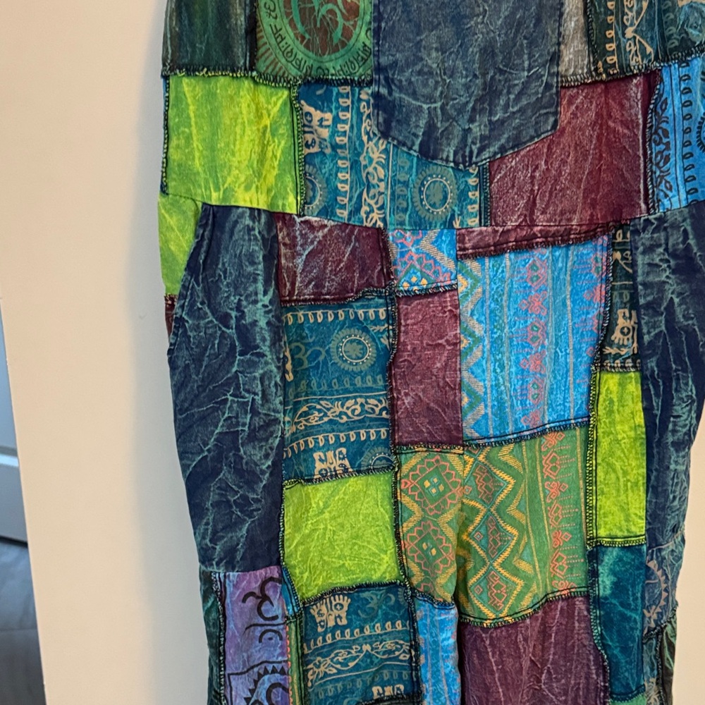 AFRICWAY Patchwork Jumpsuit - Picture 3 of 10